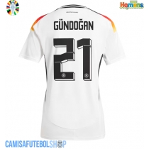 Camisa de time de futebol Alemanha Ilkay Gundogan #21 Replicas 1º Equipamento Europeu 2024 Manga Curta